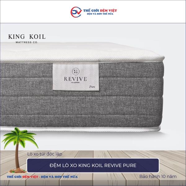 Đệm lò xo King Koil Revive Pure 2